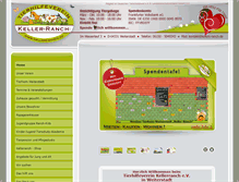 Tablet Screenshot of kellers-ranch.de